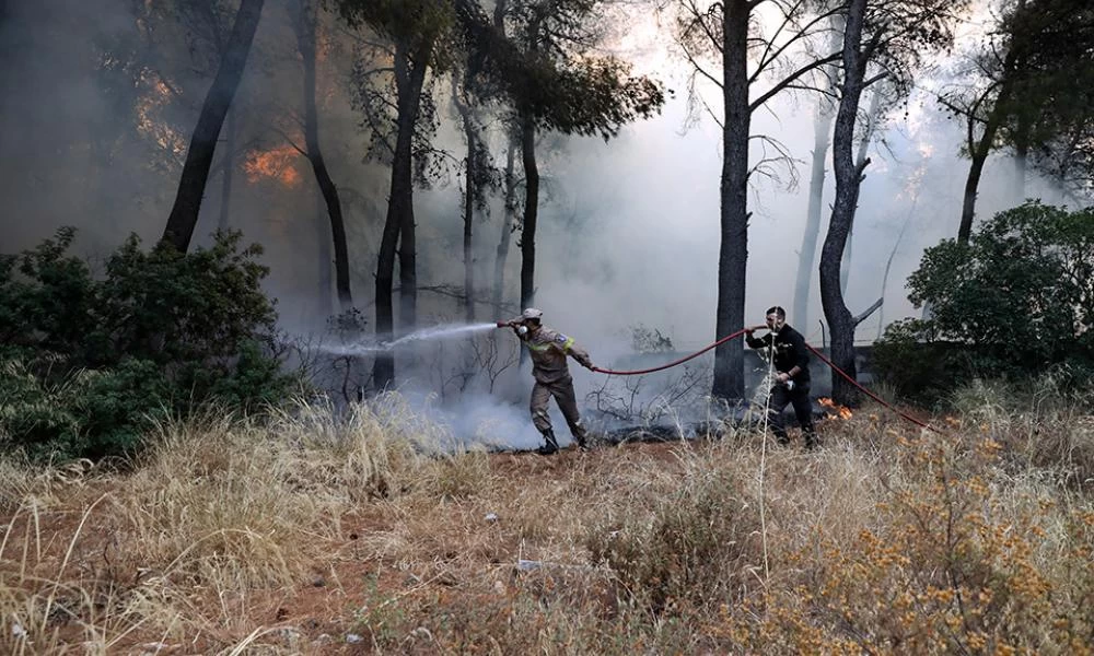 Φωτιά στην Ηλεία: Αναζωπυρώσεις απειλούν τις περιοχές Βίλλια, Δούκας και Αρχαία Ολυμπία
